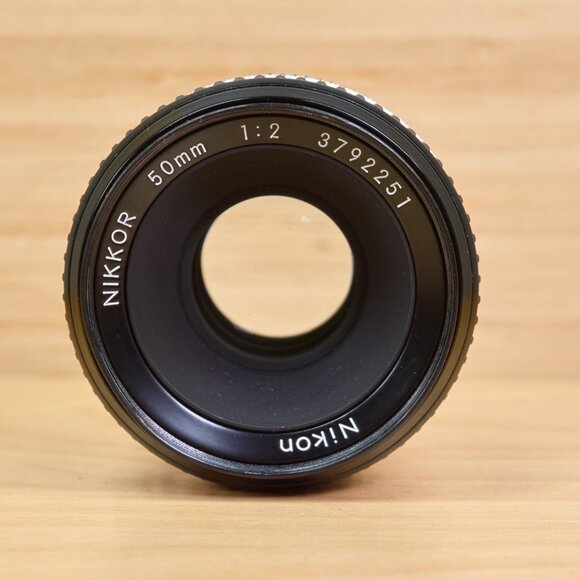 Vintage Nikon AI 50mm f/2 MF Lens | Manual Focus | Vintage Nikkor | Japan - Picture 2 of 5